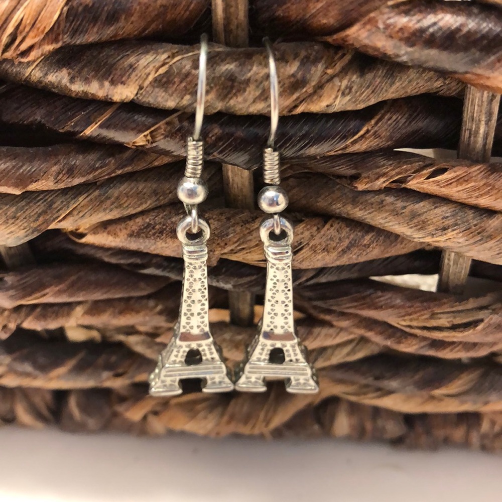 Eiffel Towers earrings.